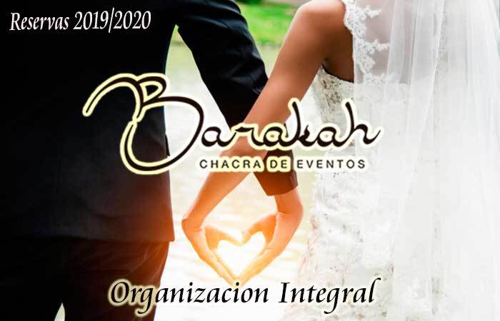 Reservas 2019/20 en Chacra de Eventos Barakah