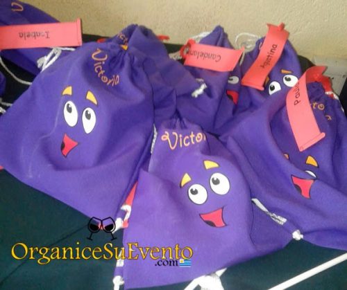 mochilas para cumpleaños infantiles